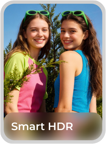 Smart HDR feature